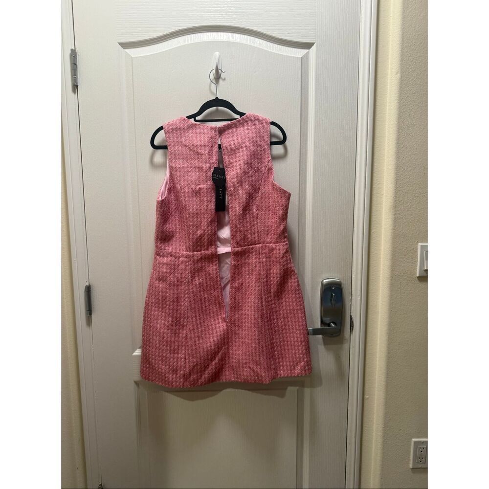 Elliatt Alia A Line Mini Dress in Pink Wedding Guest Cocktail size XXL Flaw!!! - Picture 6 of 9